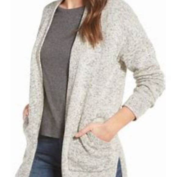 Madewell The Midland Cardigan Sweater Cotton/Linen Blend Comfy Cozy NEW XS - Picture 1 of 14